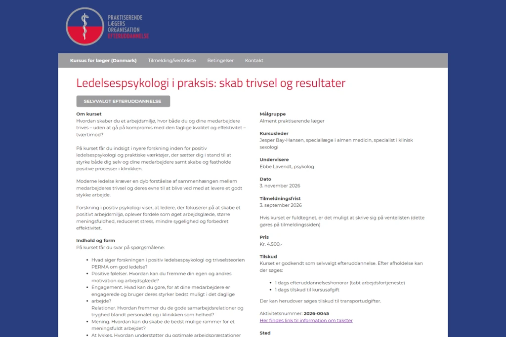 Ledelsespsykologi i praksis
